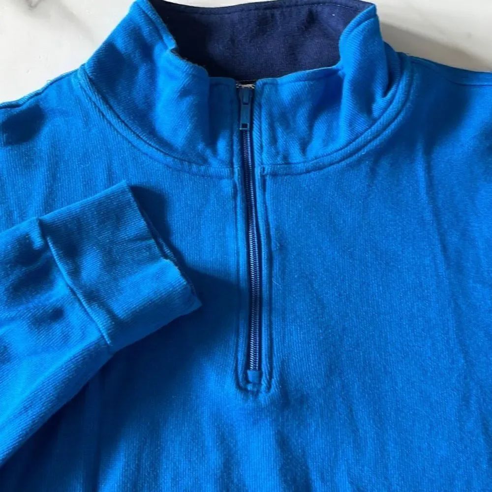 Le Tigre Flatback Ribbed Performance 1/4 Zip Pullover Sweatshirt Sz. XXL
